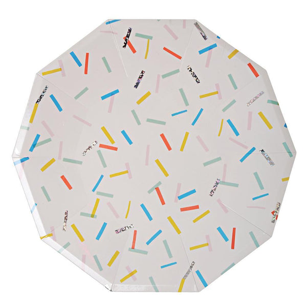 Grandes assiettes confettis - Solsken