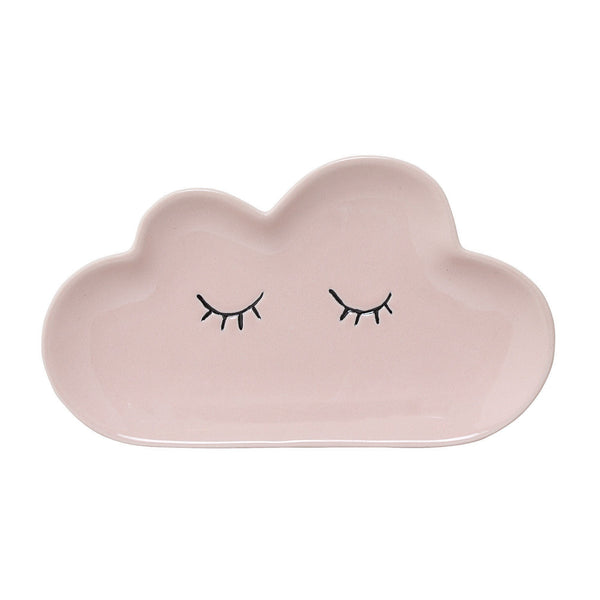 Assiette nuage - Rose - Solsken